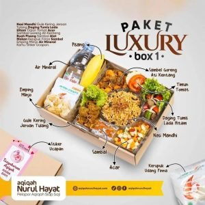 Paket Luxury Box 1 Aqiqah Nurul Hayat
