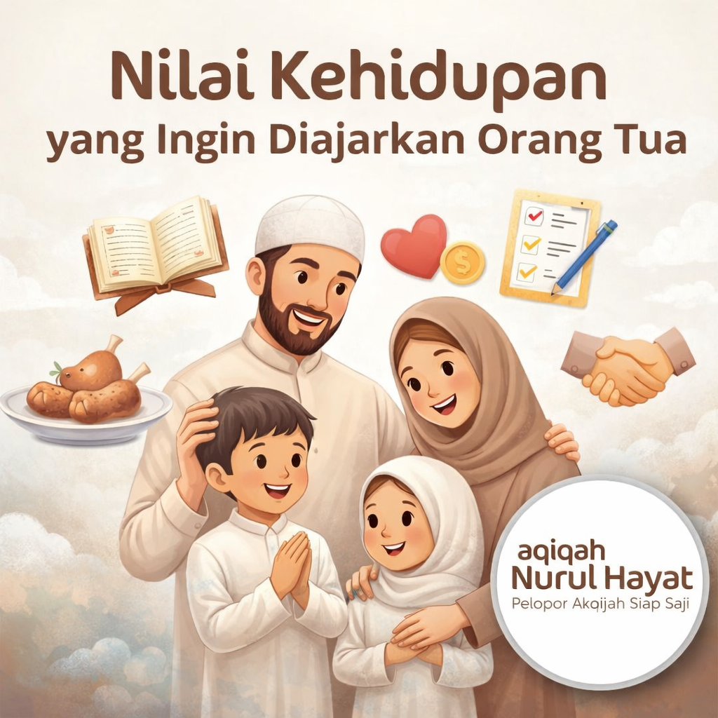 Nilai kehidupan yang ingin diajarkan orang tua, Aqiqah